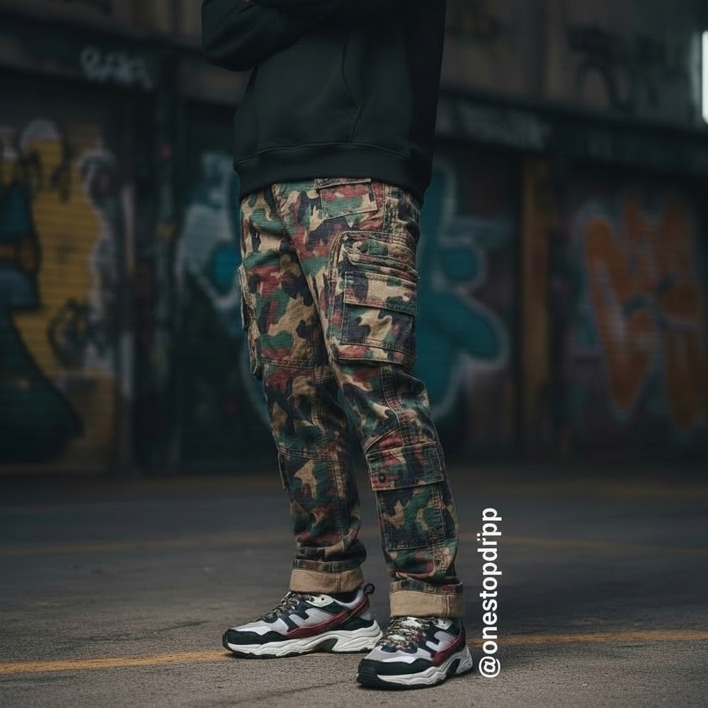 Smuggler moon cargo pants Sz Various